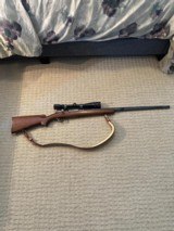 Mauser Varminter .22-250 with Redfield 6 X 18 Scope - 1 of 2