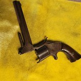 SMITH AND WESSON MODEL 2 OLD ARMY 32CAL. REVOLVER WITH JAPANESE WRITING ON GRIPS - 6 of 15