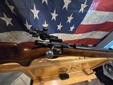 WINCHESTER MODEL 75 WITH REDFIELD TARGET SIGHTS IN 22LR - 9 of 10