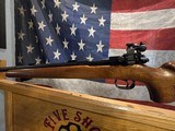 WINCHESTER MODEL 52 WITH REDFIELD TARGET SIGHTS IN 22LR - 9 of 13