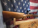 WINCHESTER MODEL 52 WITH REDFIELD TARGET SIGHTS IN 22LR - 2 of 13