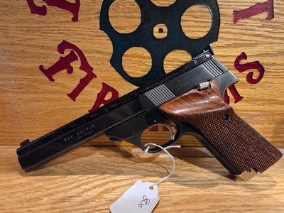 HIGH STANDARD THE VICTOR 22LR HAS MILITARY ON FRAME ALSO
HI STANDARD