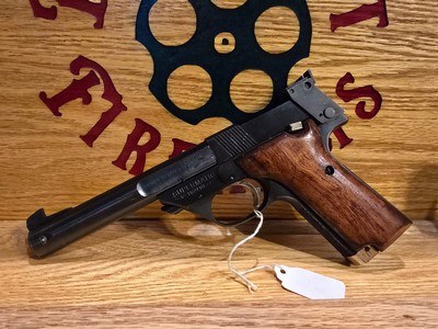 HIGH STANDARD SUPERMATIC TROPHY 22LR LH GRIPS