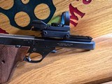 HI-STANDARD SUPERMATIC CITATION 103 WITH THE VICTOR BARREL IN 22LR WITH BROWNING RED DOT - 5 of 10