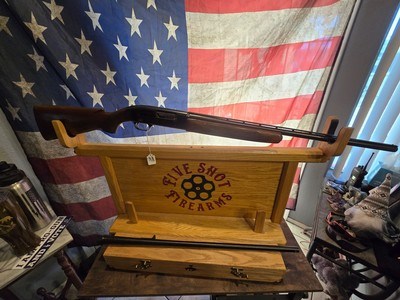 WINCHESTER MODEL 50 20GA WITH 2 BARRELS EXTRA BARREL IS MODIFIED 28 INCH THE OTHER IS A VENTED RIB 26 INCH SKEET BARREL