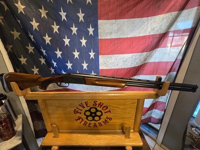 KRIEGHOFF MODEL 32 TRAP SAN REMO WITH ENGRAVED WILDLIFE SCENES 12 GUAGE HAS AFTERMARKET BUTTPAD GRIGGS ADJUSTABLE PAD