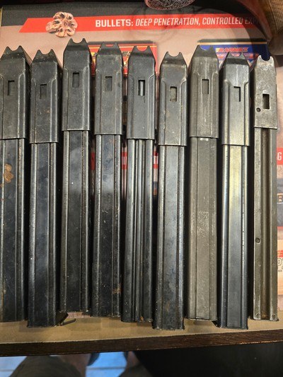 MAC 10 45ACP MAGS AND 340 WBY MAGNUM AMMO WEATHERBY - Image 5 of 9