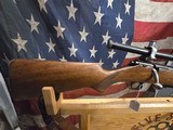SAVAGE MODEL 23D 22 HORNET WITH A MALCOLM 4X SCOPE - Image 2 of 14