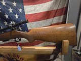 SAVAGE MODEL 23D 22 HORNET WITH A MALCOLM 4X SCOPE - Image 8 of 14