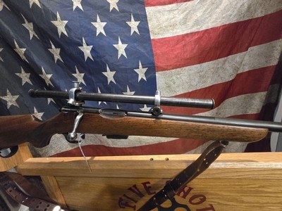 SAVAGE MODEL 23D 22 HORNET WITH A MALCOLM 4X SCOPE - Image 3 of 14
