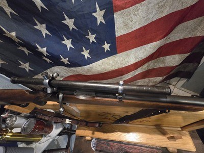 SAVAGE MODEL 23D 22 HORNET WITH A MALCOLM 4X SCOPE - Image 6 of 14