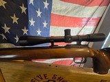 ANSCHUTZ MODEL 54 22LR TARGET RIFLE WITH SIGHTRON 712NI0011 36 POWER SCOPE - 8 of 14