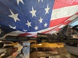 RUGER 204 WITH PSA LOWER A WILSON COMBAT 18 INCH FLUTED BARREL AND RAIL WITH A COLT SCOPE MOUNT and a vortex STRIKE EAGLE SCOPE - 6 of 12