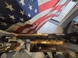 RUGER 204 WITH PSA LOWER A WILSON COMBAT 18 INCH FLUTED BARREL AND RAIL WITH A COLT SCOPE MOUNT and a vortex STRIKE EAGLE SCOPE - 12 of 12