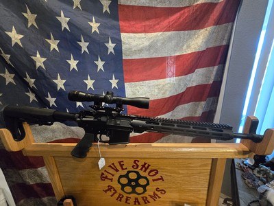 ARMALITE M15 556CAL WITH BSA SCOPE - Image 1 of 12