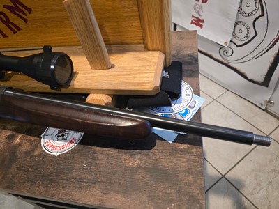 ANSCHUTZ MODEL 525 22LR WITH BUSHNELL 3X9 SCOPE - Image 4 of 13