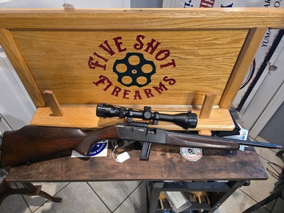 ANSCHUTZ MODEL 525 22LR WITH BUSHNELL 3X9 SCOPE - Image 1 of 13