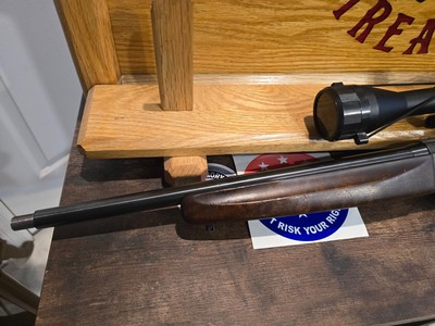 ANSCHUTZ MODEL 525 22LR WITH BUSHNELL 3X9 SCOPE - Image 10 of 13