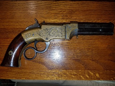 Engraved Volcanic Pistol