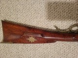 Fabulous Flintlock Kentucky Rifle by John Derr - 10 of 15