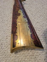 Magnificent Golden-Age Kentucky Rifle by John Hagy, Ex-Kindig, Flintlock - 3 of 15