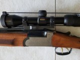 Angelo Zoli Combination Gun 12 Ga. and 5.6 X52R O/U (Savage Hi-Power); Valmet Scope Mount - 3 of 15