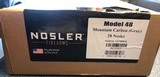 NOSLER 50748 M48 MOUNTAIN CARBON PROOF BARREL 28 NOSLER - 8 of 8