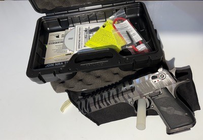 Desert Eagle .50 AE Black Tiger Stripes SKU (DE50BTS) NEW - Image 2 of 2