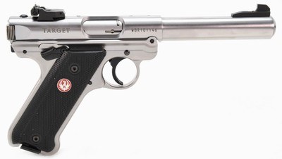 Ruger Mark IV Target .22 LR Stainless - 0 SALES TAX UNLIKE THE REST - & SHIPPED FREE - Image 1 of 3