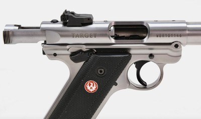 Ruger Mark IV Target .22 LR Stainless - 0 SALES TAX UNLIKE THE REST - & SHIPPED FREE - Image 3 of 3