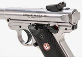 Ruger Mark IV Target .22 LR Stainless - 0 SALES TAX UNLIKE THE REST - & SHIPPED FREE - Image 2 of 3