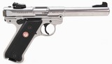Ruger Mark IV Target .22 LR Stainless - 0 SALES TAX UNLIKE THE REST - & SHIPPED FREE - Image 1 of 3
