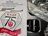 RUGER NEW MODEL SINGLE-SIX 22 LR/22 WMRF 9-1/2