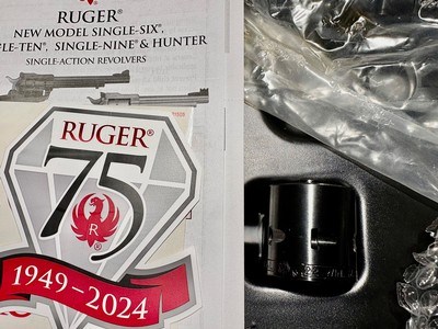 RUGER NEW MODEL SINGLE-SIX 22 LR/22 WMRF 9-1/2