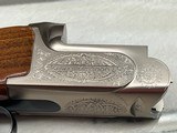 Perazzi MX2000 S, George Digweed Special Edition, Factory nickel finished receiver, 12 gauge, 32” O/U Fixed, SC2 Wood, Sporting, Rt. Handed - 5 of 12