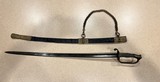 Civil War Model 1850 Foot Officer's Sword w/ Scabbard - 1 of 15