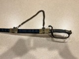 Civil War Model 1850 Foot Officer's Sword w/ Scabbard - 15 of 15