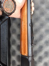 Marlin 30-30, unfired Zane Grey limited edition. manufactured in 1964. octagon barrel, buckhorn sight, gold front sight, brass trim - 5 of 13