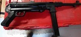 MP40 semi-auto 9mm pistol. New in the box. Made in Germany. - 1 of 6