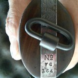 US Army 1917 Smith & Wesson Revolver Manufactured 1918 - 3 of 12