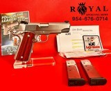 LES BAER CONCEPT VIII ALL STAINLESS .45 ACP - 9 of 11