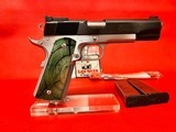 GORGEOUS !! LES BAER BOSS .45ACP GOVT 1911 MUST SEE!! MAMMOTH GRIP UPGRADE RARE COLOR - 10 of 11