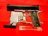 GORGEOUS !! LES BAER BOSS .45ACP GOVT 1911 MUST SEE!! MAMMOTH GRIP UPGRADE RARE COLOR - 9 of 11