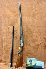 Rizzini BR552 two barrel set 16ga / 20ga 29" Combo set! Brand new Spectacular wood upgrade - 3 of 12