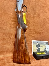 Rizzini BR552 two barrel set 16ga / 20ga 29" Combo set! Brand new Spectacular wood upgrade - 8 of 12