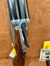 Rizzini BR552 Special 20ga 3". 29" With Gorgeous upgraded wood and Coin Finish !! Gorgeous Game Scene! - 7 of 12