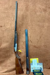 Rizzini BR552 20ga + 16ga two barrel combo set spectacular upgraded wood! TRADES ALWAYS WELCOME!!