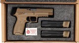 U.S. Army Issued SIG Sauer M17 Pistol with Box and FOIA Letter