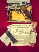 Stunning Factory A-Class Engraved Smith & Wesson Model 39 - 13 of 13