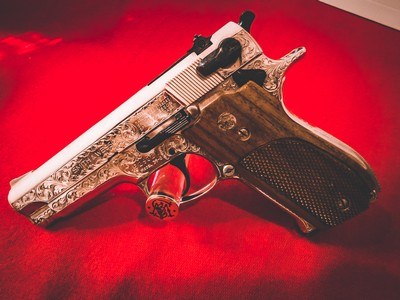 Stunning Factory A-Class Engraved Smith & Wesson Model 39